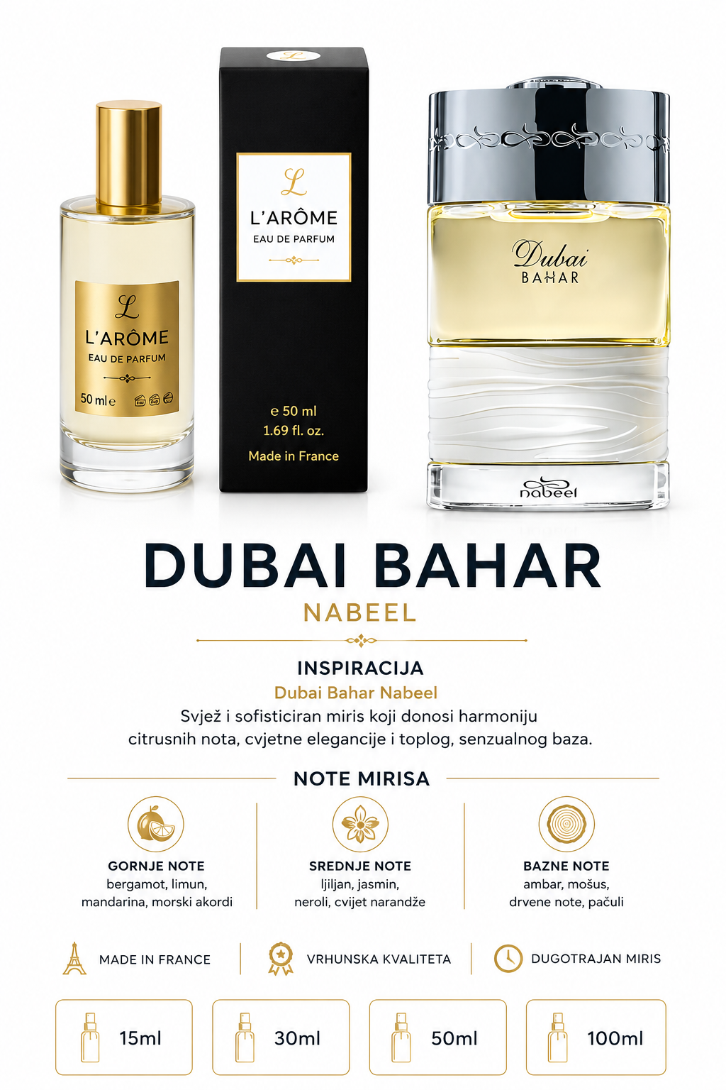 L751 NICHE INSPIRACIJA: Bahar The Spirit of Dubai