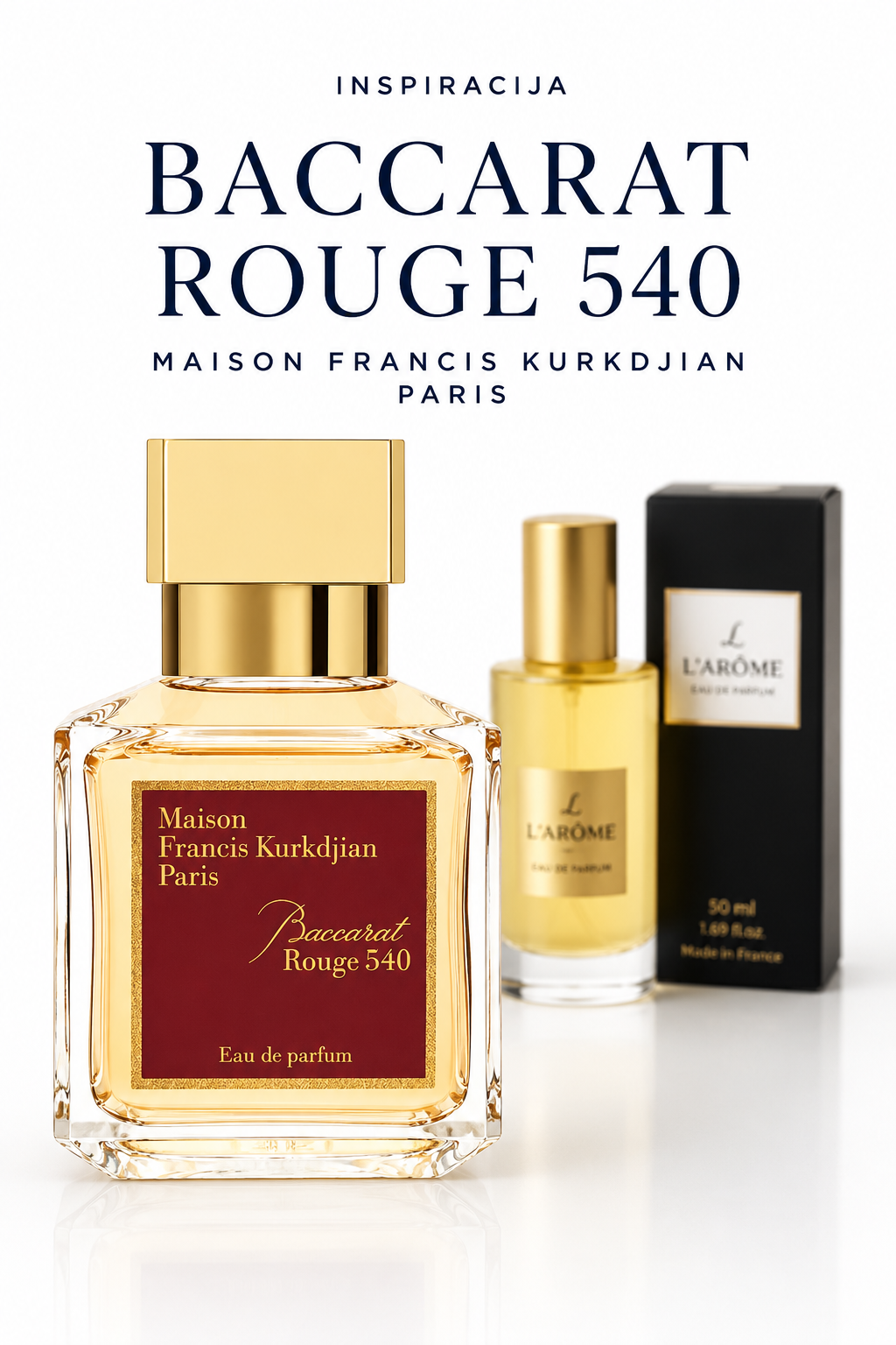 L721 INSPIRACIJA: Baccarat Rouge 540 Maison Francis Kurkdjian