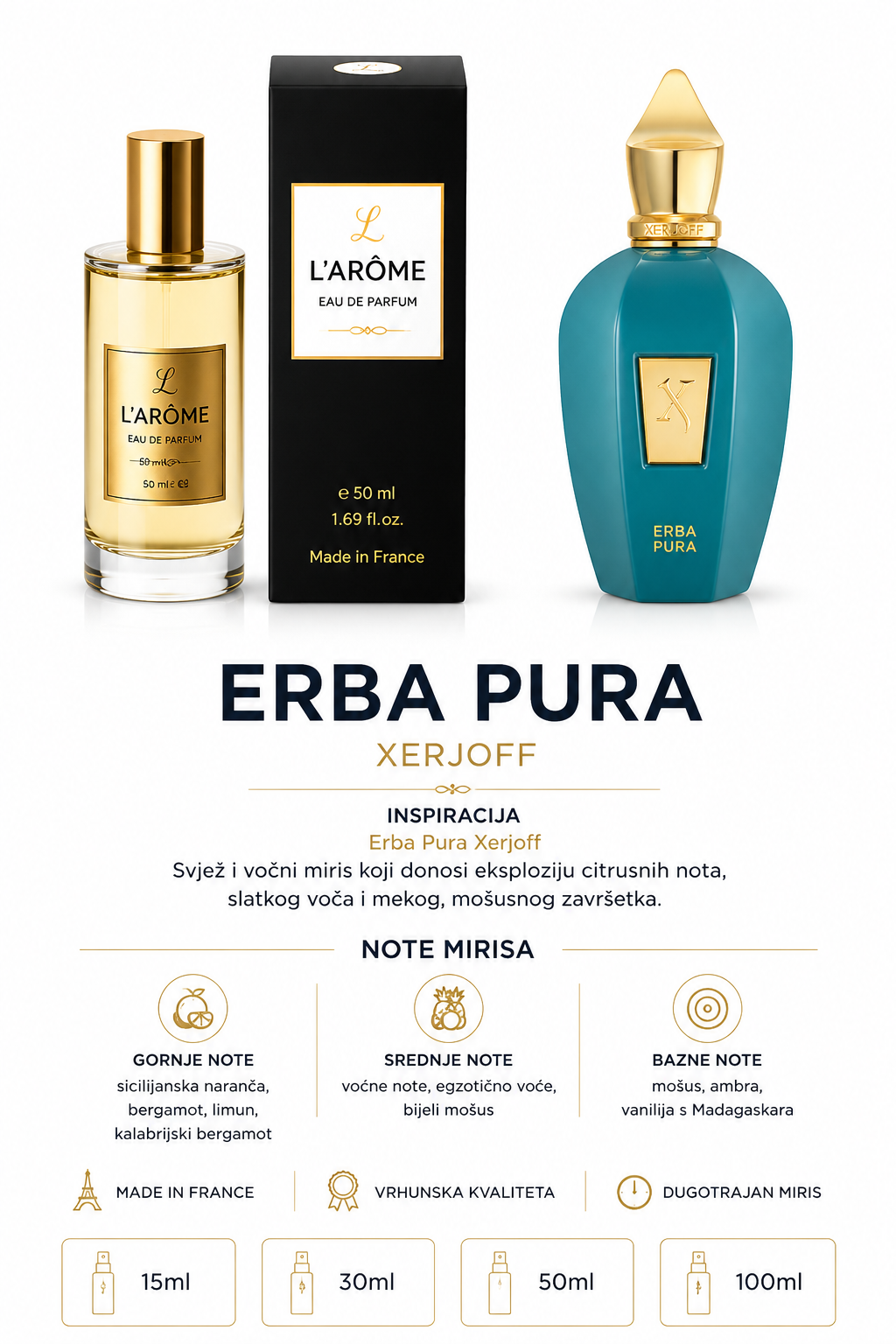 L905 NICHE INSPIRACIJA: Erba Pura Xerjoff
