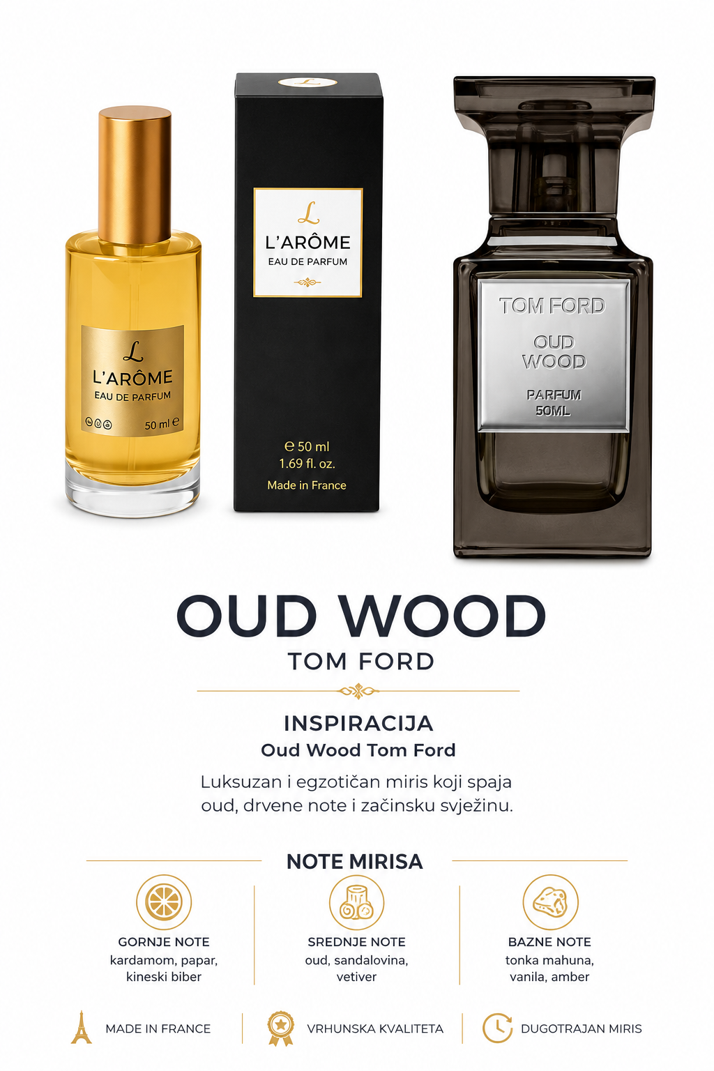 L705 INSPIRACIJA: Oud Wood Parfum Tom Ford