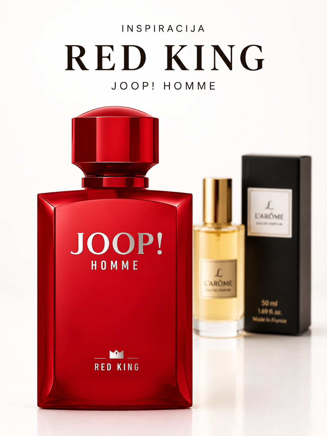 L502 INSPIRACIJA: Homme Red King Joop!