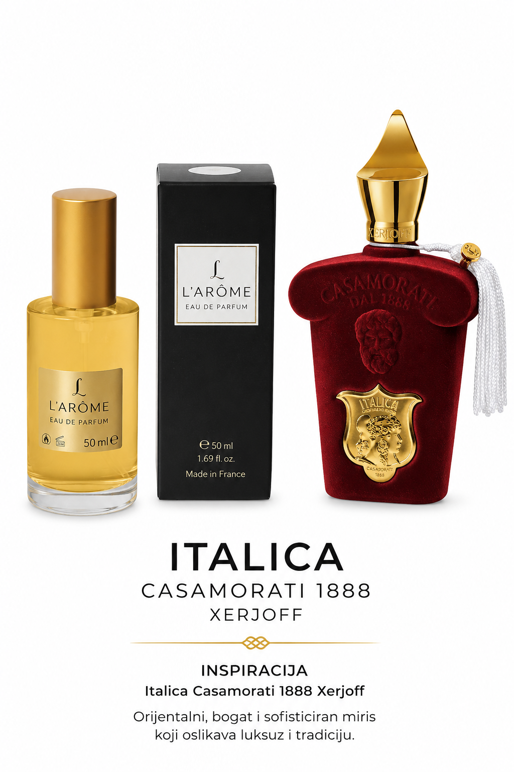 L1006 NICHE INSPIRACIJA: Italica Casamorati 1888 Xerjoff