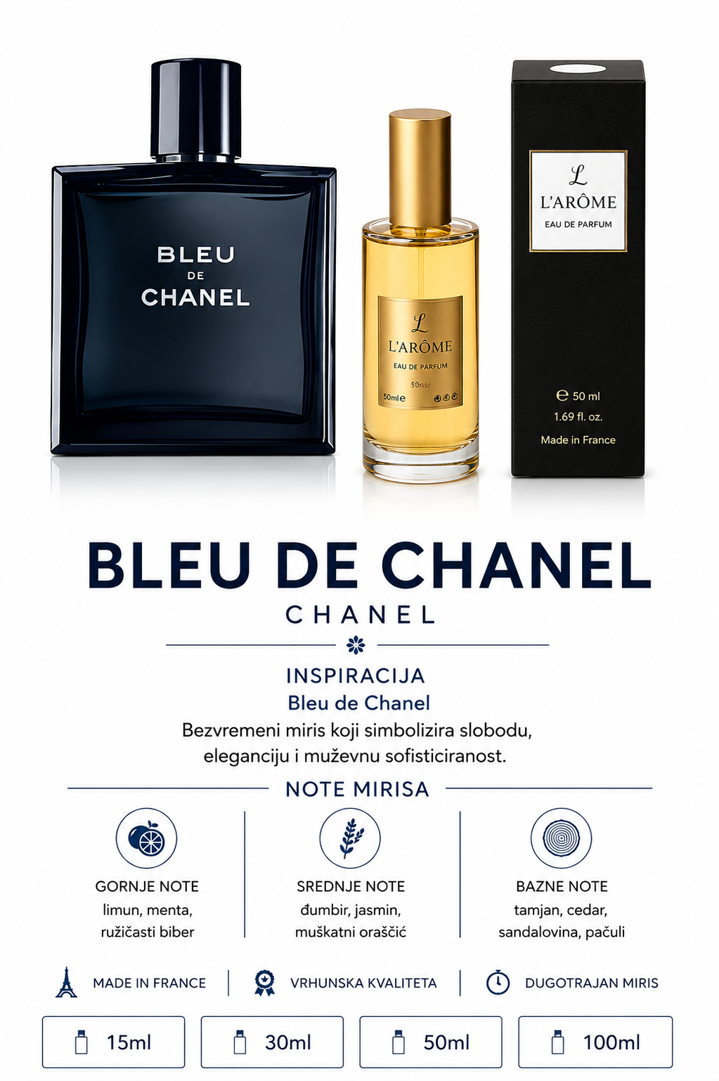 L555 INSPIRACIJA: Bleu de Chanel